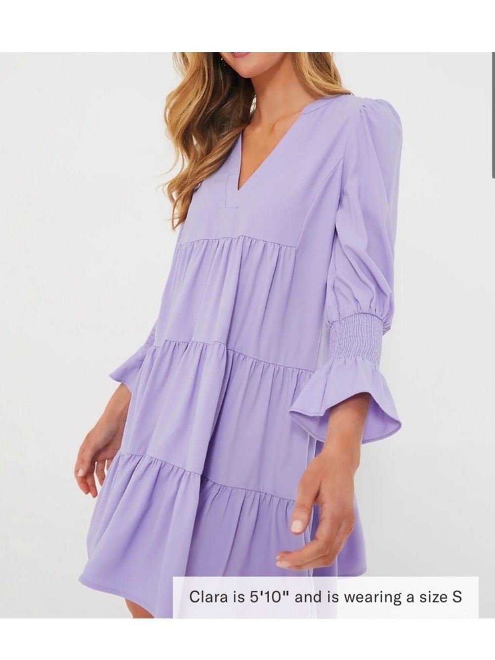 Lilac Crepe Kenzo Dress POMANDER PLACE size XS